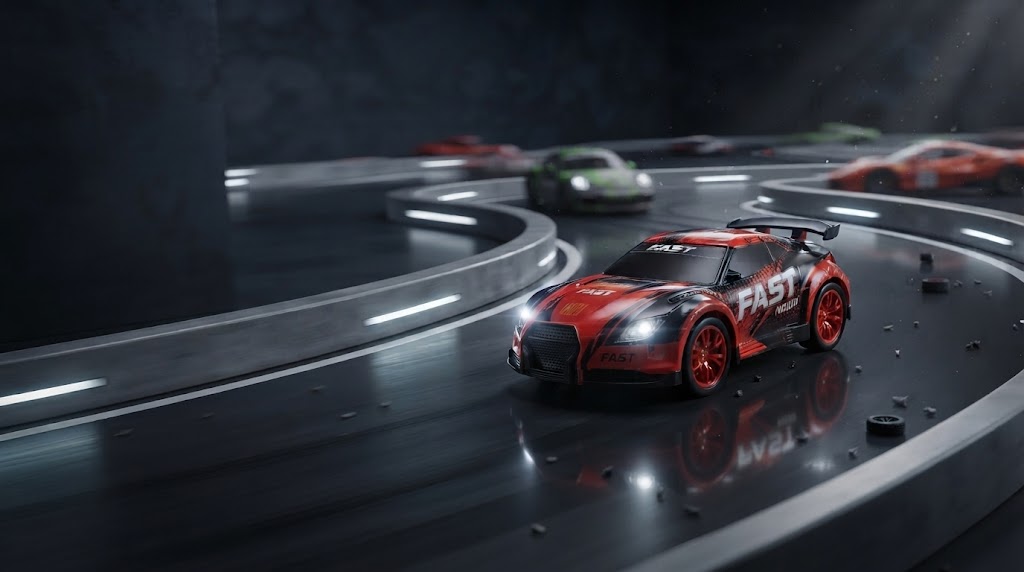 1:20 Scale Remote Control Racing Car | YY2031 Rechargeable Super Speed RC Sports Car