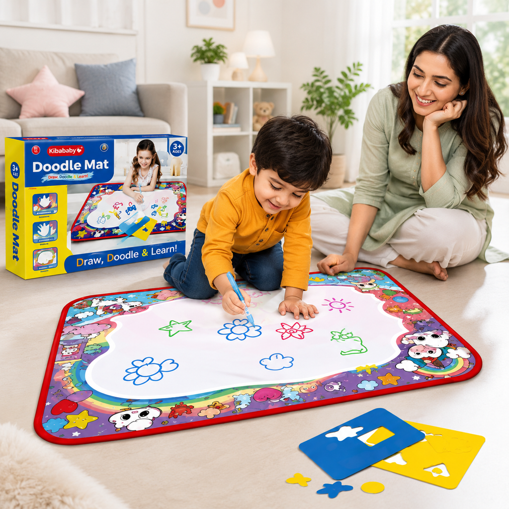 Kibababy Doodle Mat for Kids
