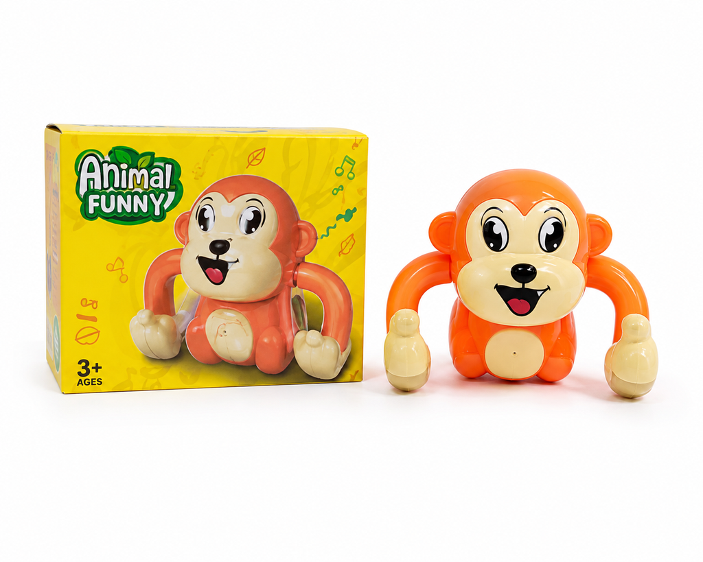 Animal Funny Monkey Toy for Kids – Cute Cartoon Animal Play Toy