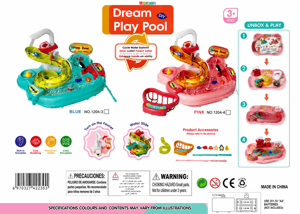 Dream Play Pool Water Park Set