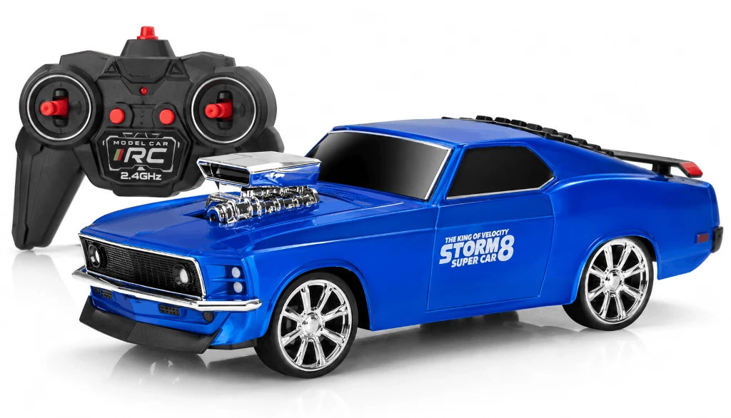 Yong Xing Toys Stunt Off-Road RC Car – 2.4 GHz Drift Lateral Dancing Remote Control Car with Spray and Stunt Wheel Drive (3+ Years)