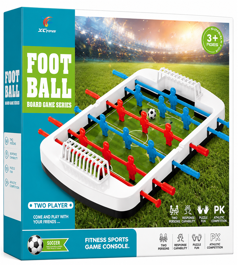 Football Board Game Series - Two Player Tabletop Soccer Fitness Sports Game Console