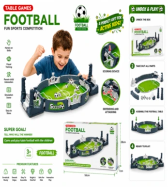 Table Games Football – Fun Sports Competition Interactive Tabletop Soccer Board Game for Kids