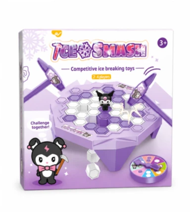 Ice Smash Competitive Ice Breaking Toy - Interactive Tabletop Game for Kids