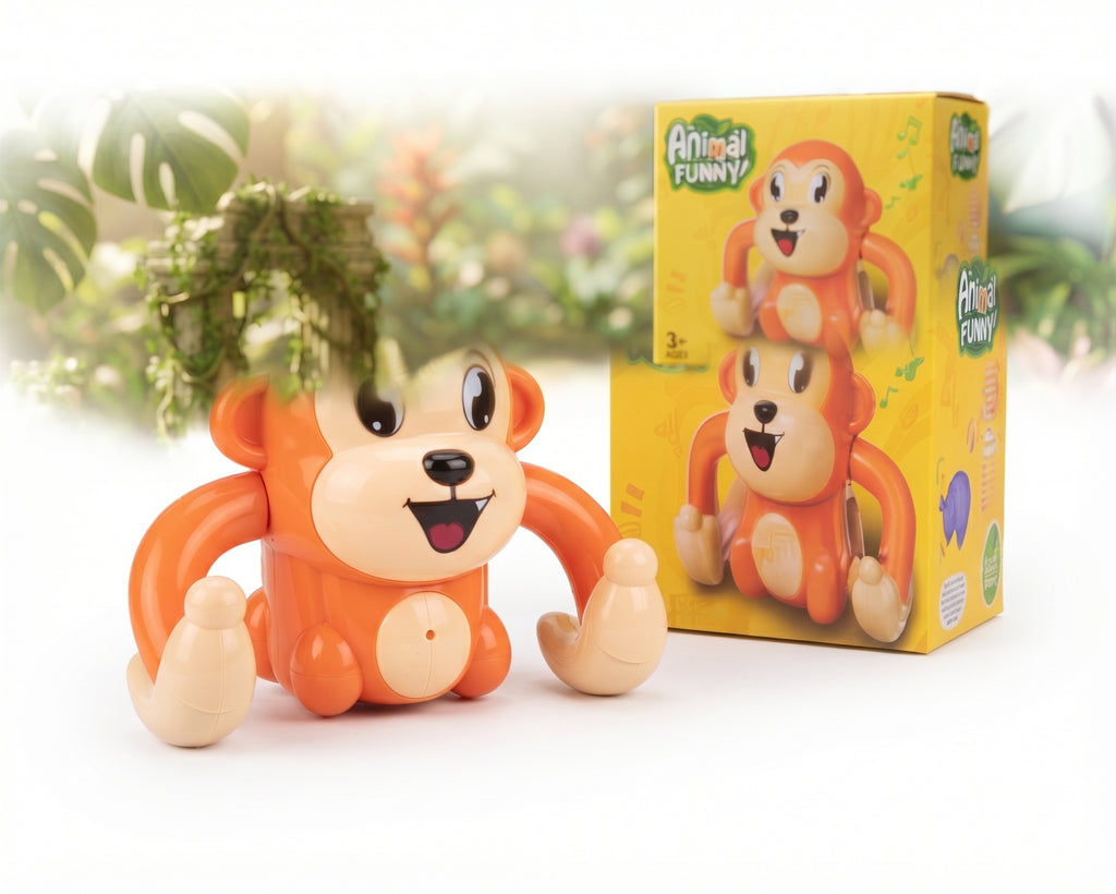 Animal Funny Monkey Toy for Kids – Cute Cartoon Animal Play Toy