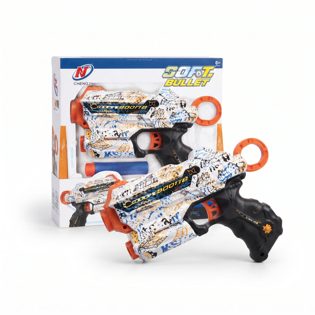 Soft Bullet Attack Toy Blaster Gun Set