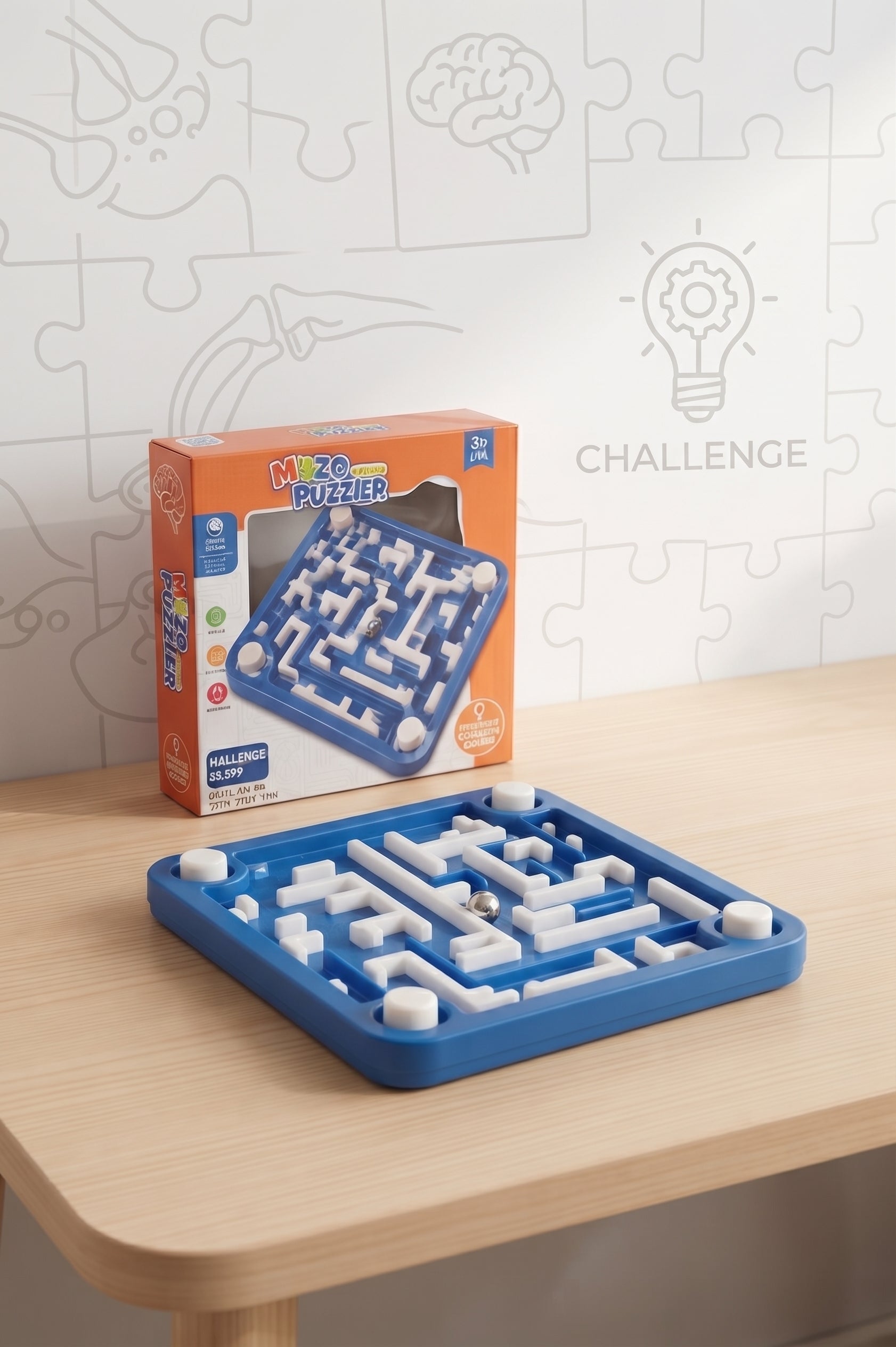 Maze Puzzle Balance Game for Kids – Brain Training Labyrinth Board Game