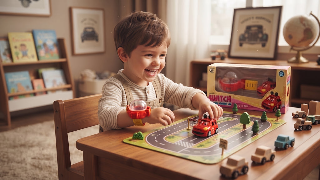 Mini Car Watch – Remote Control Car | 2-in-1 Wrist Watch Racing Toy for Kids