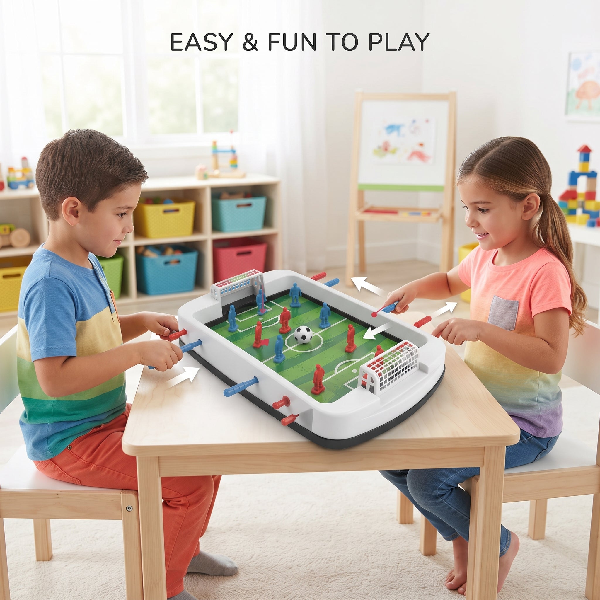 Mini Table Football Game for Kids