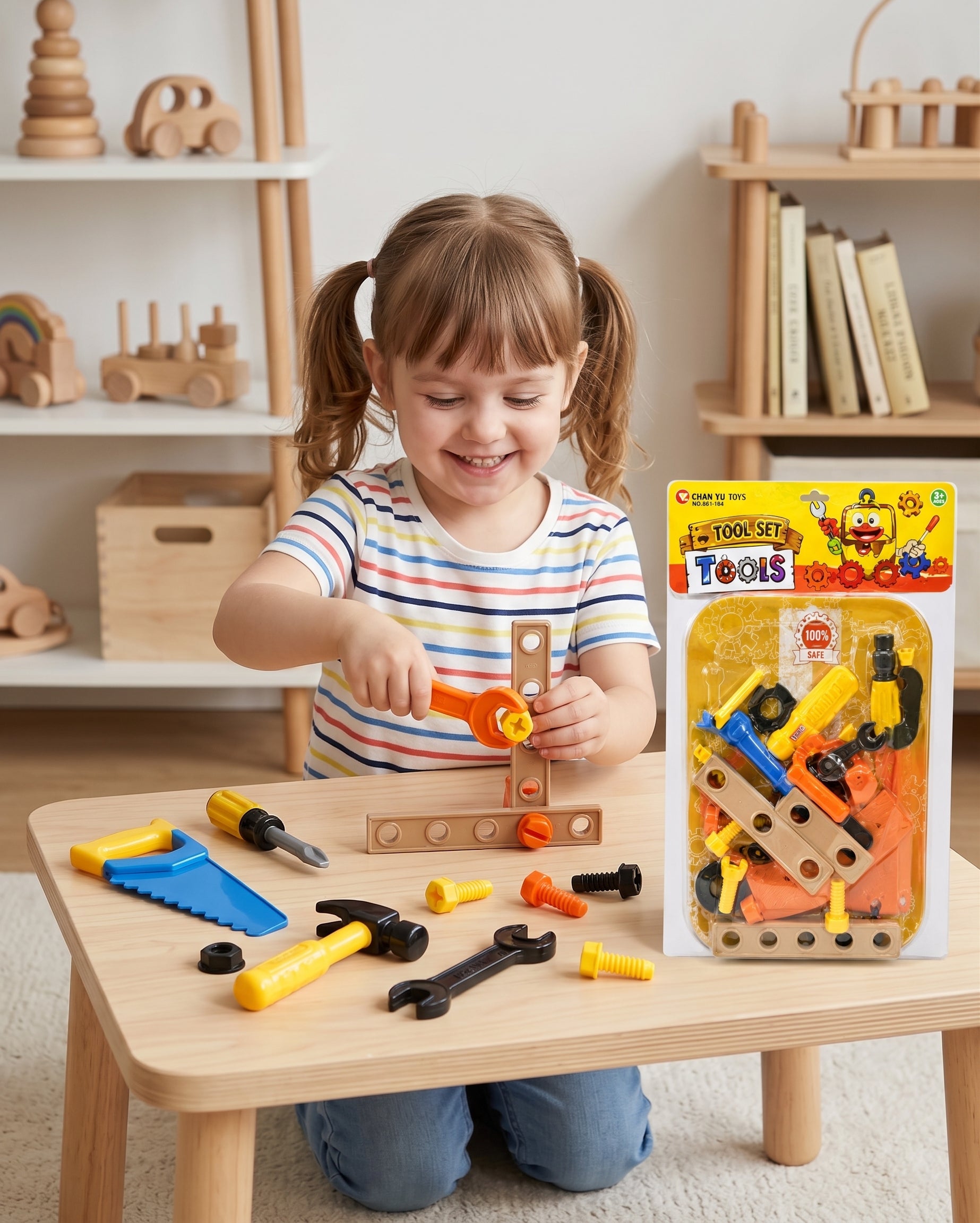 Kids DIY Tool Set – Creative Construction & Assembly Toy