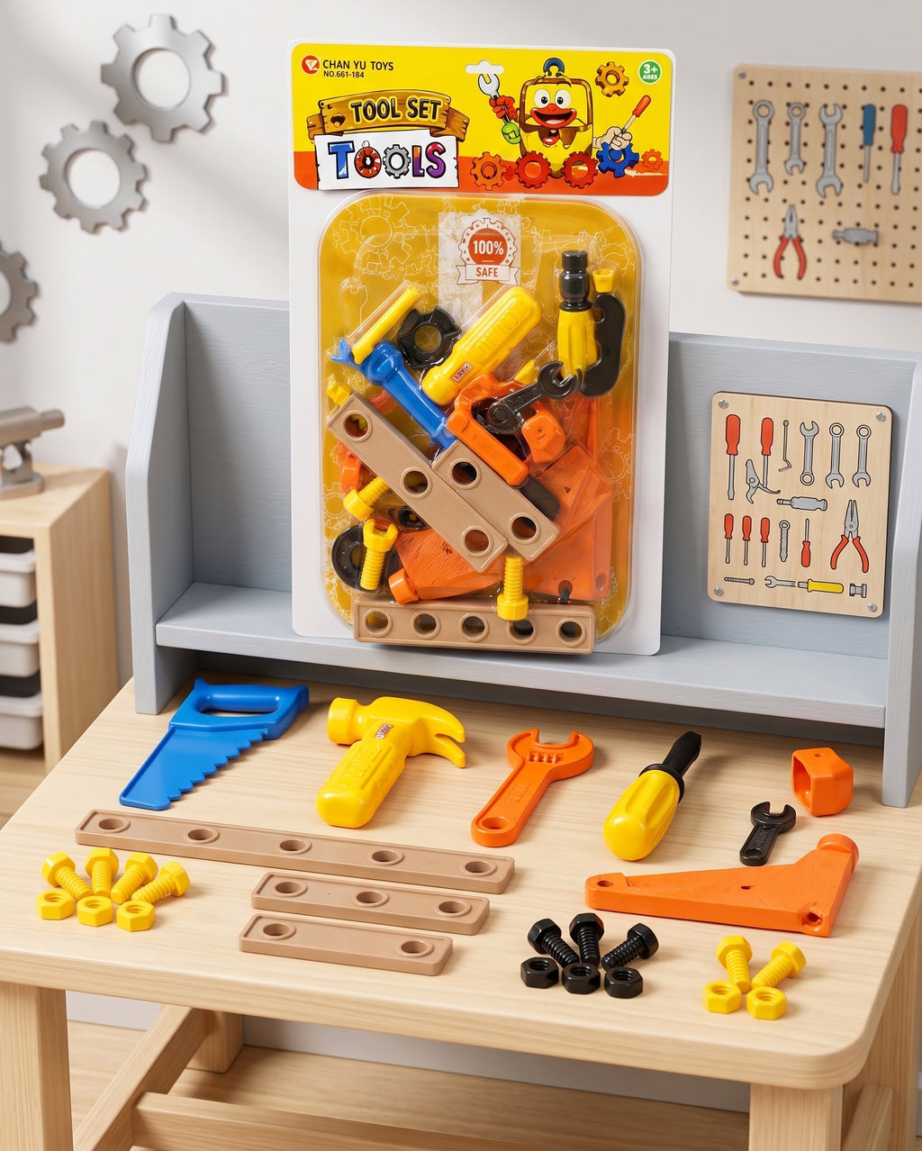 Kids DIY Tool Set – Creative Construction & Assembly Toy