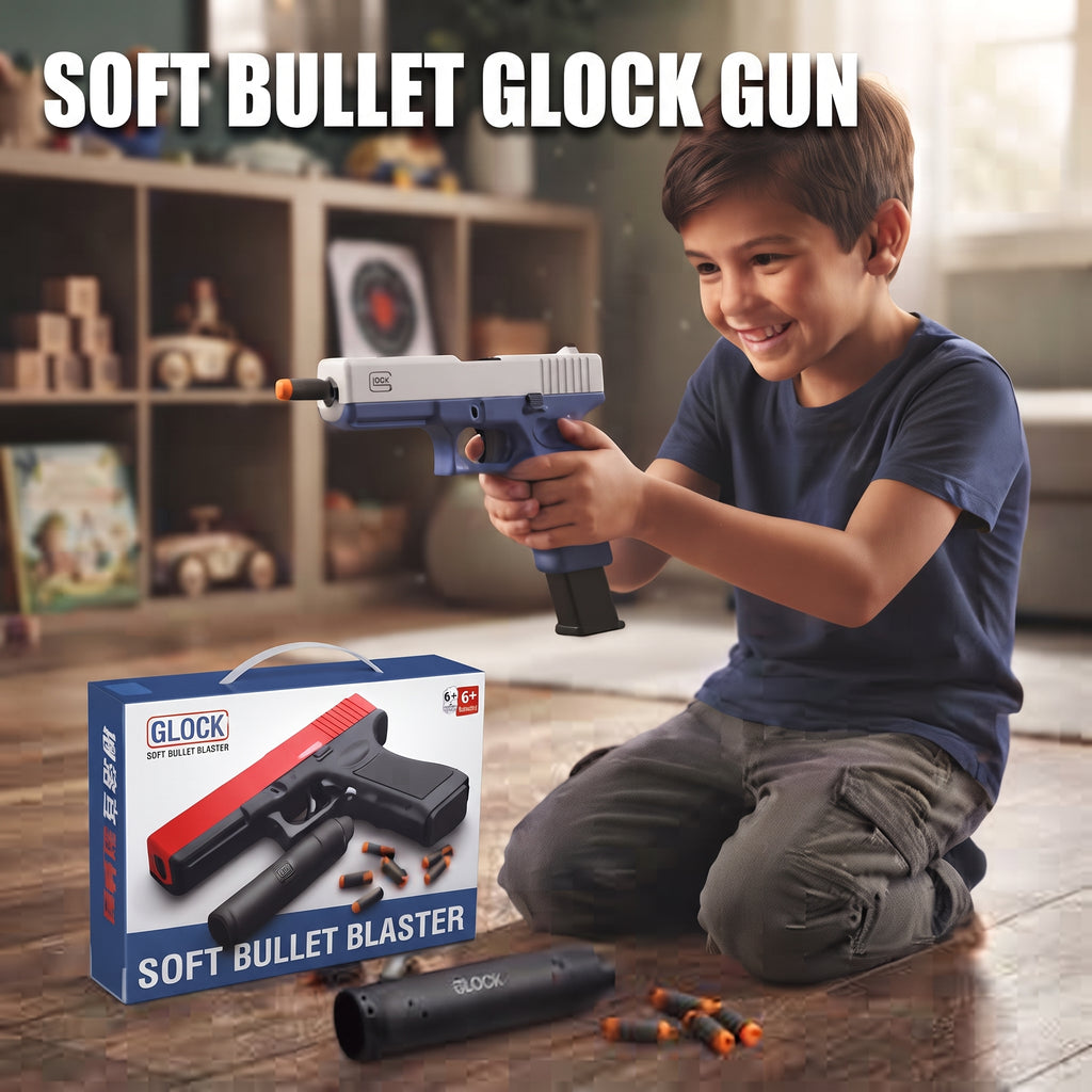 G22-1 Soft Bullet Toy Blaster Set | Foam Bullet Target Game Toy for Kids 6+