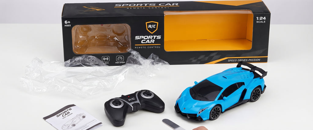 🚗 1:24 Scale Remote Control Sports Car
