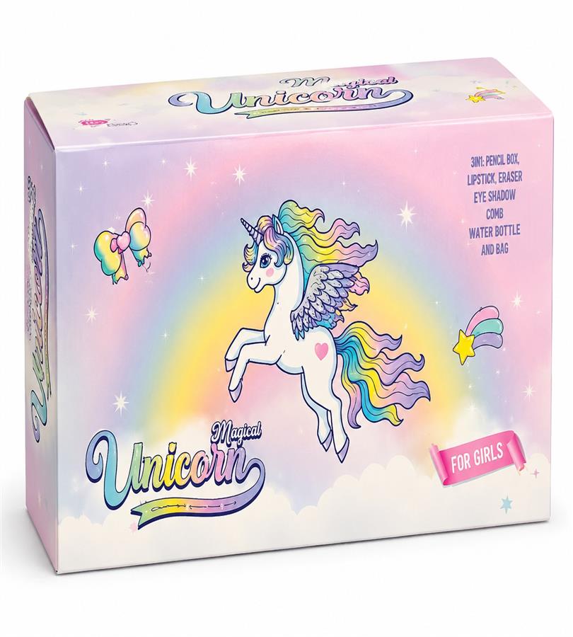 Magical Unicorn Gift Set for Girls - All-in-One Unicorn Toy and Accessory Box