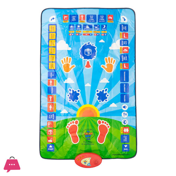 Salah Mat Educational Smart Digital Prayer Mat - Janamaz
