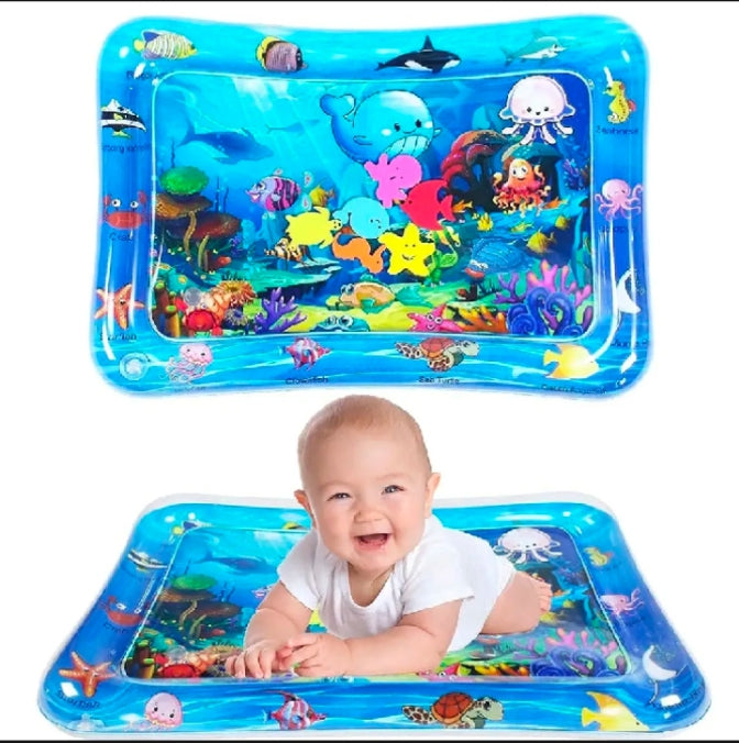 🧸 Baby Water Play Mat – Inflatable Tummy Time Mat